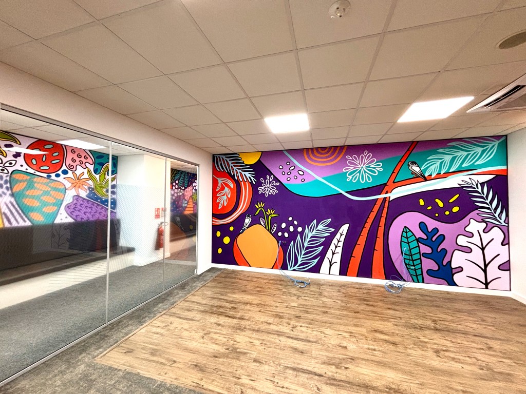 Accenture Mural Painting