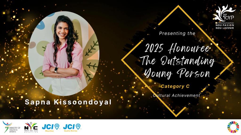 The Young Outstanding Person 2025&nbsp;Award